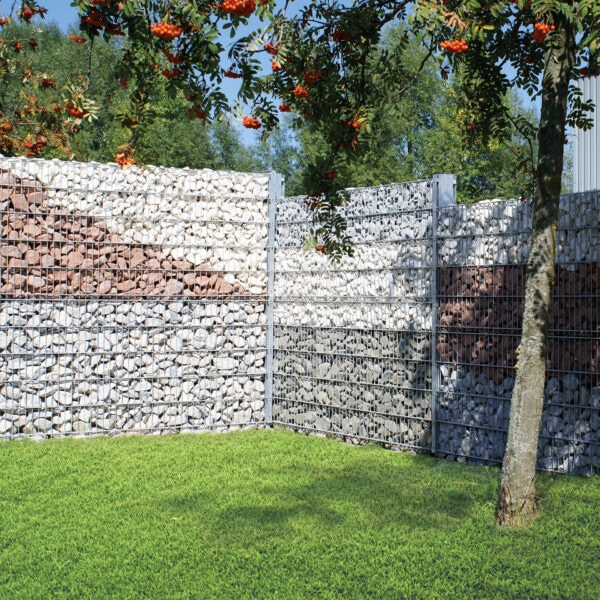 Steinmauer Doppelstabmatte