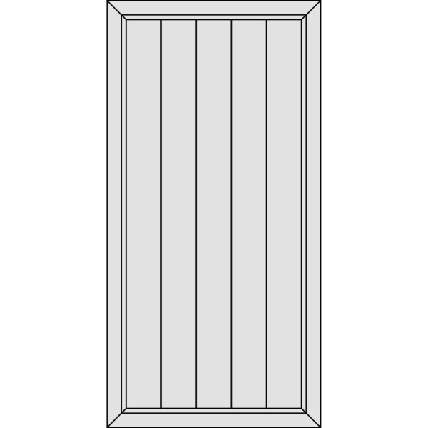 U 121030 Rechteck Paneele Senkrecht 0900x1800