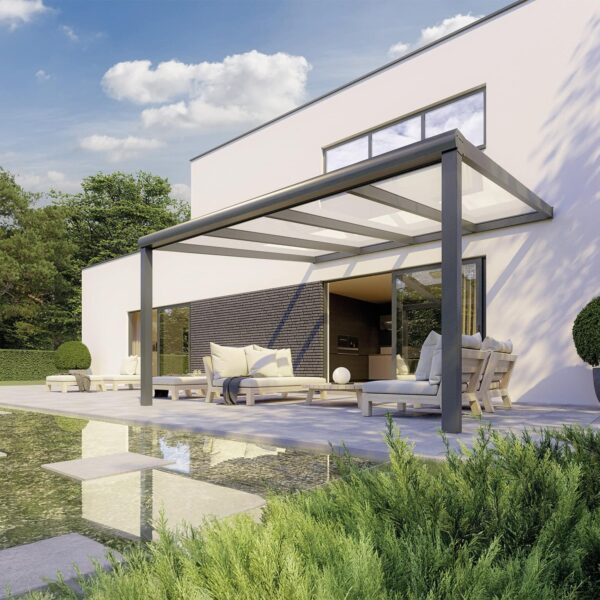 Terrassendach aus Aluminium