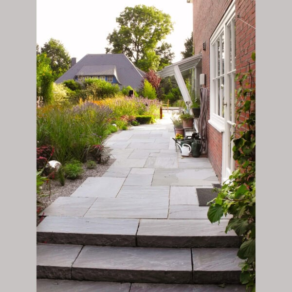 Sandstein-Terrassenplatte